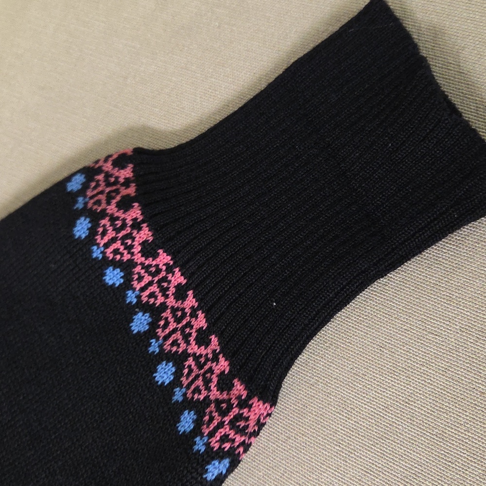 Meister Wool 80s Multicolor Patterned Sweater Siz… - image 5